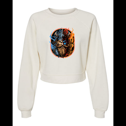 Viking head Bella canvas hoodie 7505